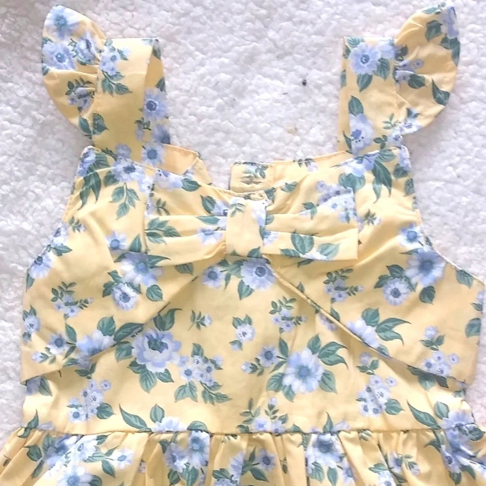 Little Lass baby girl dress with cover diaper size 18 months